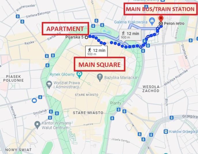 Apartmán Prestige Location Pijarska Street *